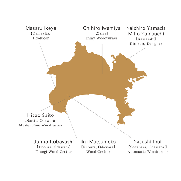 Divine hands of fine craftsmen in Kanagawa, Japan